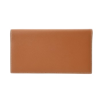 エルメス MC2 フレミング ゴールド ヴォーエプソン メンズ 財布 【中古】【purse】