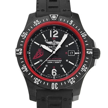 ブライトリング コルト スカイレーサー チーム YOSHI MUROYA X74320B9/BG43 ブラック メンズ 時計 【中古】【wristwatch】