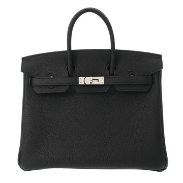 エルメス バーキン 25 ブラック トゴ レディース バッグ 【新品】【bag】