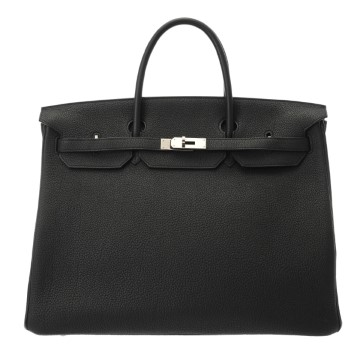 エルメス バーキン 40 ブラック トゴ ユニセックス バッグ 【中古】【bag】