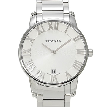 ティファニー アトラス ドーム Z1800.11.10A21A00A シルバー メンズ 時計 【中古】【wristwatch】