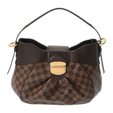 ルイ ヴィトン ダミエ システィナ MM 2WAY ブラウン N41541 ダミエキャンバス レディース バッグ 【中古】【bag】