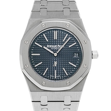 オーデマ ピゲ ロイヤルオーク ジャンボ エクストラシン 15202ST.OO.1240ST.01 ブルー メンズ 時計 【中古】【wristwatch】