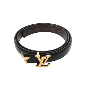 ルイ ヴィトン モノグラム プリティーLV・リバーシブルベルト ＃75 ブラック M8232 レザー メンズ 【中古】【other】