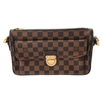 ルイ ヴィトン ダミエ ラヴェッロ GM ブラウン N60006 ダミエキャンバス レディース バッグ 【中古】【bag】