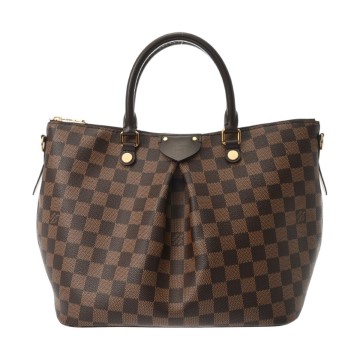 ルイ ヴィトン ダミエ シエナ MM ブラウン N41546 ダミエキャンバス メンズ バッグ 【中古】【bag】