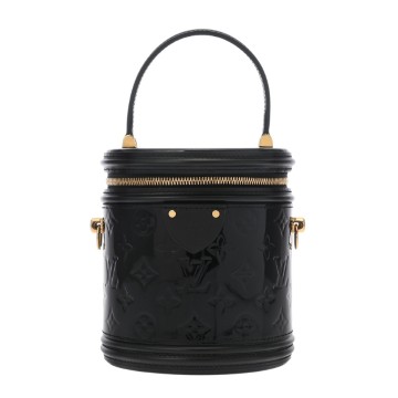 ルイ ヴィトン モノグラムヴェルニ カンヌ 2WAY ノワール M53997 ヴェルニ レディース バッグ 【中古】【bag】