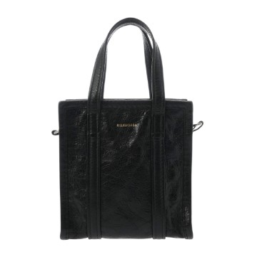 バレンシアガ バザールショッパー XXS 2WAY ブラック 513988 レザー レディース バッグ 【中古】【bag】