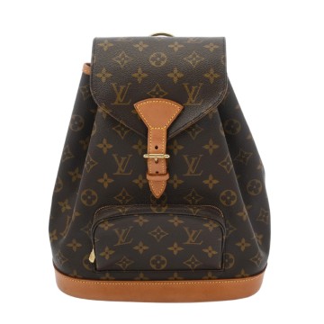 ルイ ヴィトン モノグラム モンスリ MM ブラウン M51136 モノグラムキャンバス レディース バッグ 【中古】【bag】
