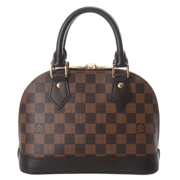 ルイ ヴィトン ダミエ アルマ BB ブラウン N40606 ダミエキャンバス レディース バッグ 【中古】【bag】