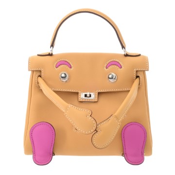 エルメス ケリードール カリー/マグノリア ヴォースイフト レディース バッグ 【未使用】【bag】