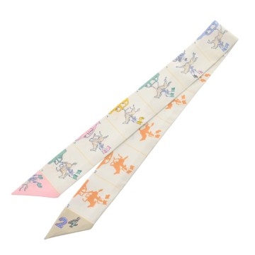 エルメス ツイリー HERMES PARADE マルチカラー シルク100% レディース 【中古】【other】