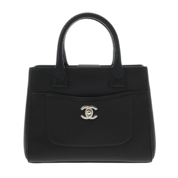 シャネル ネオエグゼクティブトート 2WAY ブラック A69929 カーフスキン レディース バッグ 【中古】【bag】