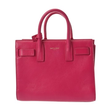 サンローラン サックドジュール ナノ 2WAY ピンク TCT340778.0714 カーフスキン レディース バッグ 【中古】【bag】