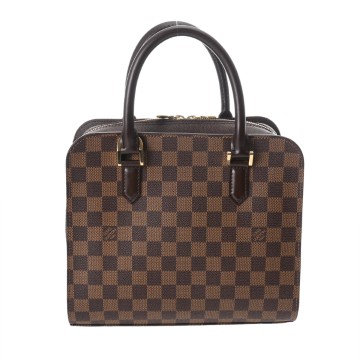 ルイ ヴィトン ダミエ トリアナ ブラウン N51155 ダミエキャンバス レディース バッグ 【中古】【bag】