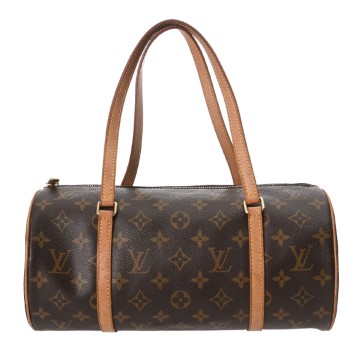 ルイ ヴィトン モノグラム パピヨン 30 ブラウン M51385 モノグラムキャンバス レディース バッグ 【中古】【bag】