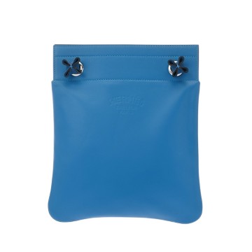 エルメス サックアリーヌ ミニ ブルーザンジバル/ミコノス ヴォースイフト レディース バッグ 【中古】【bag】