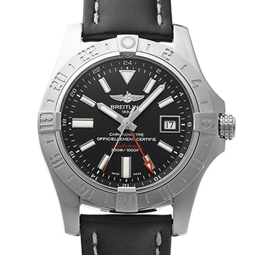 ブライトリング アベンジャー II GMT A3239011/BC35 ブラック メンズ 時計 【中古】【wristwatch】