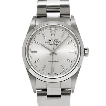 ロレックス エアキング 14000M シルバー メンズ 時計 【中古】【wristwatch】