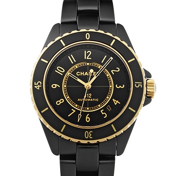 シャネル J12 キャリバー 12.1 38MM H9541 ブラックラッカー メンズ 時計 【中古】【wristwatch】