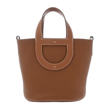 エルメス インザループ 18 ゴールド トリヨンクレマンス/ヴォースイフト レディース バッグ 【中古】【bag】