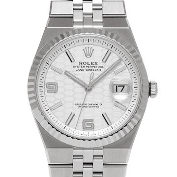 ロレックス ランドドゥエラー 40 127334 インテンスホワイト メンズ 時計 【新品】【wristwatch】