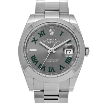 ロレックス デイトジャスト 41 126300 スレートグレー メンズ 時計 【新品】【wristwatch】