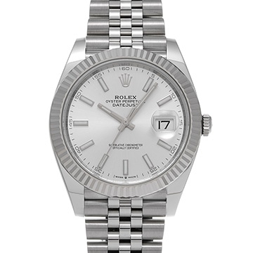 ロレックス デイトジャスト 41 126334 シルバー メンズ 時計 【新品】【wristwatch】