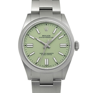 ロレックス オイスターパーペチュアル 41 134300 ピスタチオ メンズ 時計 【新品】【wristwatch】