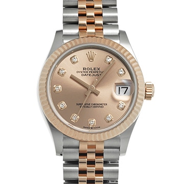 ロレックス デイトジャスト 31 278271G ロゼカラー/ダイヤモンド レディース 時計 【新品】【wristwatch】