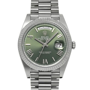 ロレックス デイデイト 40 228236 オリーブグリーン メンズ 時計 【新品】【wristwatch】