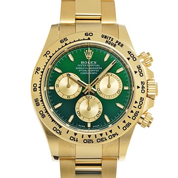 ロレックス コスモグラフ デイトナ 126508 グリーン/シャンパン メンズ 時計 【新品】【wristwatch】