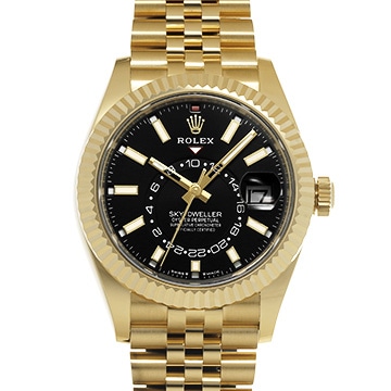 ロレックス スカイドゥエラー 336938 ブライトブラック メンズ 時計 【新品】【wristwatch】