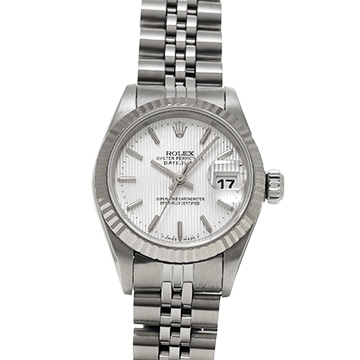 ロレックス デイトジャスト 69174 シルバータペストリー レディース 時計 【中古】【wristwatch】