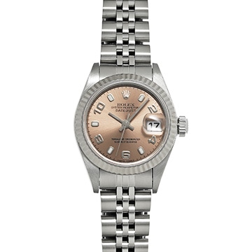 ロレックス デイトジャスト 79174 ピンク レディース 時計 【中古】【wristwatch】