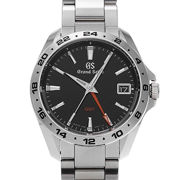 グランドセイコー スポーツコレクション クォーツ GMT SBGN003 ブラック メンズ 時計 【中古】【wristwatch】