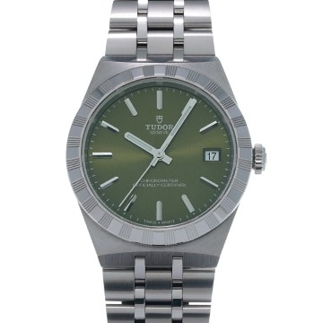 チューダー / チュードル ロイヤル 2836C1A0 グリーン メンズ 時計 【中古】【wristwatch】