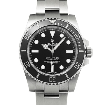 ロレックス サブマリーナ 114060 ブラック メンズ 時計 【中古】【wristwatch】