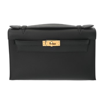 エルメス ポシェットケリー ブラック ヴォースイフト レディース バッグ 【新品】【bag】