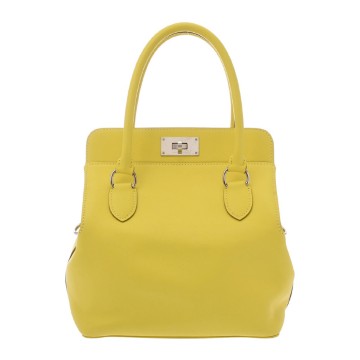 エルメス ツールボックス 20 2WAY ライム ヴォースイフト レディース バッグ 【中古】【bag】