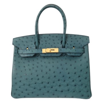 エルメス バーキン 30 コルヴェール オーストリッチ レディース バッグ 【中古】【bag】