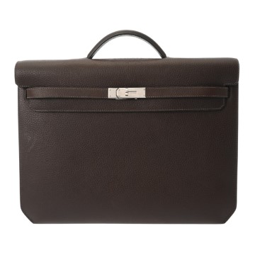 エルメス ケリーデペッシュ 36 ハバナ ヴァッシュリエジェ メンズ バッグ 【中古】【bag】