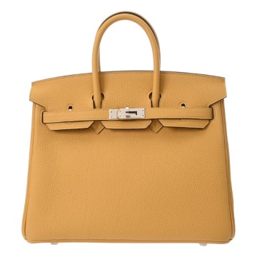 エルメス バーキン 25 パイユ トゴ レディース バッグ 【未使用】【bag】
