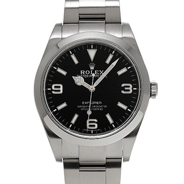 ロレックス エクスプローラー 214270 ブラック メンズ 時計 【中古】【wristwatch】