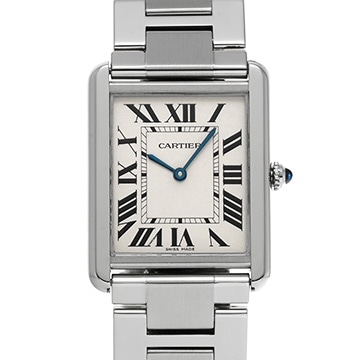 カルティエ タンク ソロ LM W5200014 シルバー ユニセックス 時計 【中古】【wristwatch】