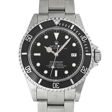 ロレックス シードゥエラー 16600 ブラック メンズ 時計 【中古】【wristwatch】