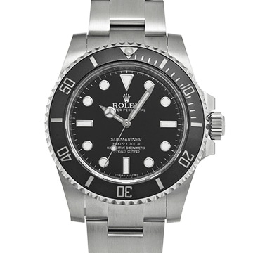 ロレックス サブマリーナ 114060 ブラック メンズ 時計 【中古】【wristwatch】