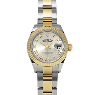 ロレックス レディ デイトジャスト 28 279173 シルバー レディース 時計 【中古】【wristwatch】