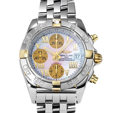 ブライトリング クロノギャラクティック B154A97PA ホワイトシェル メンズ 時計 【中古】【wristwatch】