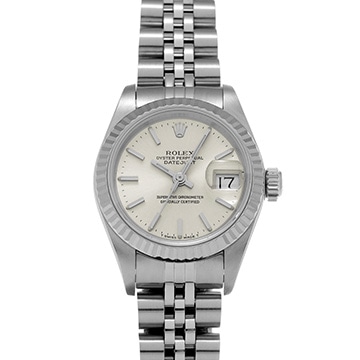 ロレックス デイトジャスト 69174 シルバー レディース 時計 【中古】【wristwatch】
